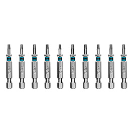 Бита Torx 15х50мм, сталь S2, шестигр., 10 шт. Gross