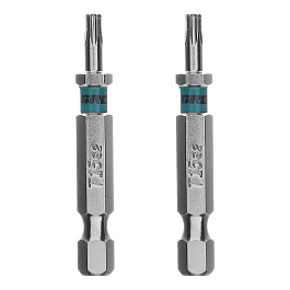 Бита Torx 15х50мм, сталь S2, шестигр., 2 шт. Gross