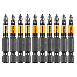 Бита PH1х50, сталь S2, цилиндр., 10 шт. Е 6,3 Denzel