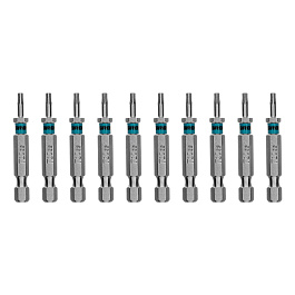 Бита Torx 10х50мм, сталь S2, шестигр., 10 шт. Gross