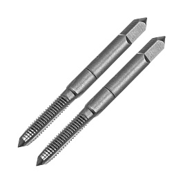 Метчик ручной М4 х 0.7 мм, комплект из 2 шт Сибртех