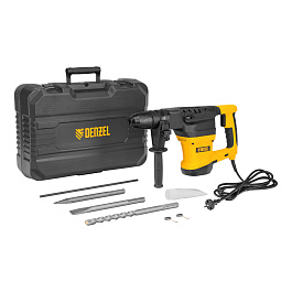 Перфоратор электрический RHVB-1300-40, SDS-Max, 1300 Вт, 10 Дж, 2 реж. Denzel