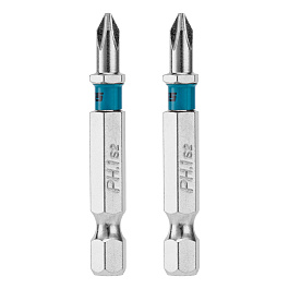Бита PH1х50мм, сталь S2, шестигр., 2 шт. Gross